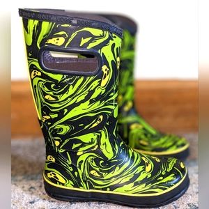 Bogs boys rain boots